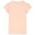 Miniatyrbild 2 av 2: T-shirt för barn ljus orange 140