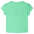 Miniatyrbild 2 av 2: T-shirt för barn ljusgrön 128