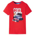 Miniatyrbild 1 av 2: T-shirt för barn röd 104
