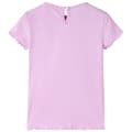Miniatyrbild 2 av 2: T-shirt för barn ljusrosa 128