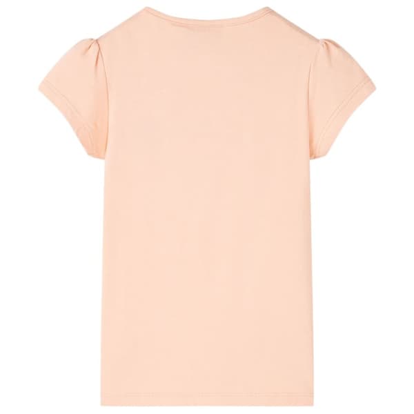 T-shirt för barn ljus orange 128
