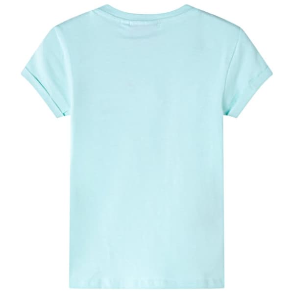 T-shirt för barn ljusblå 104