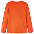 Miniatyrbild 2 av 2: T-shirt med långa ärmar för barn orange 128