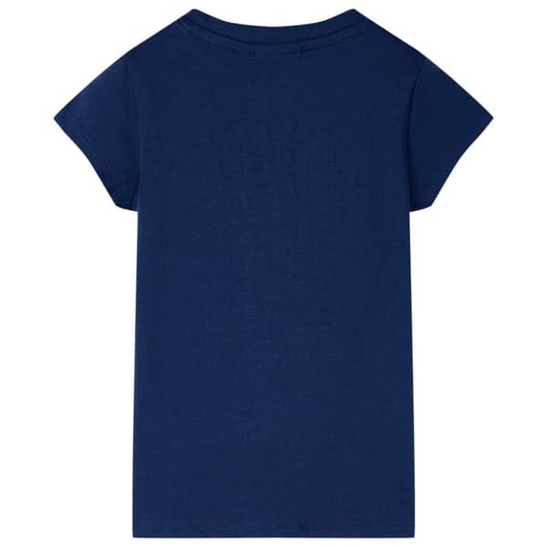 T-shirt för barn marinblå 92