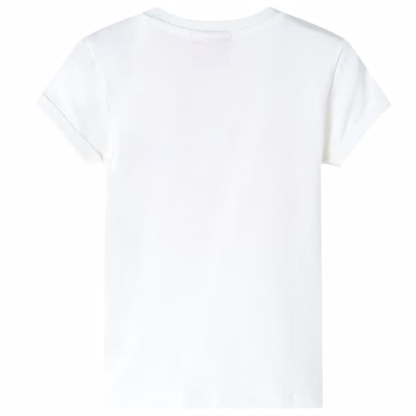T-shirt för barn ecru 128