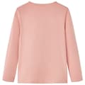 Miniatyrbild 2 av 2: T-shirt med långa ärmar för barn ljus rosa 116