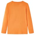 Miniatyrbild 2 av 2: T-shirt med långa ärmar för barn mörkorange 140