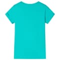 Miniatyrbild 2 av 2: T-shirt för barn mintgrön 128