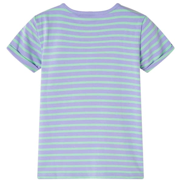 T-shirt för barn klar mintgrön 92