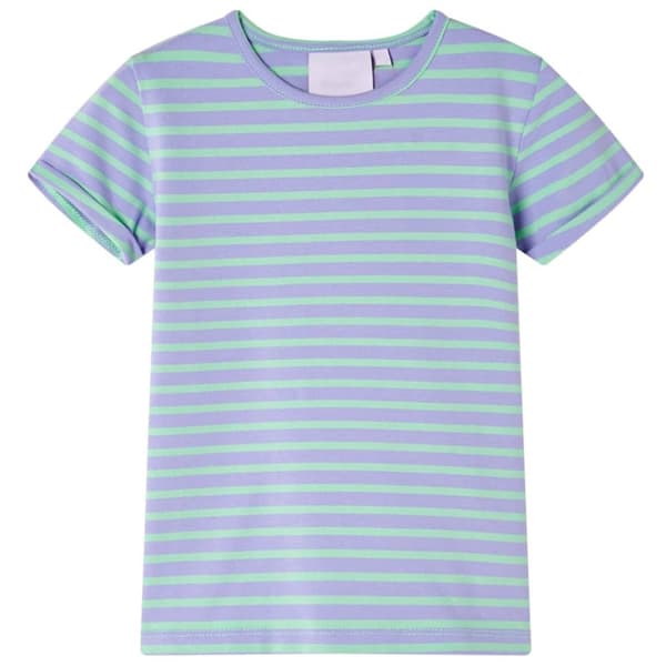 T-shirt för barn klar mintgrön 104