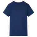 Miniatyrbild 2 av 2: T-shirt med korta ärmar för barn mörkblå 116