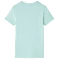 Miniatyrbild 2 av 2: T-shirt för barn ljus mintgrön 92