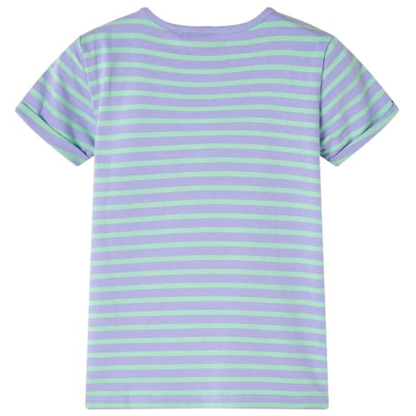 T-shirt för barn klar mintgrön 116