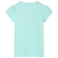 Miniatyrbild 2 av 2: T-shirt för barn aquablå 92