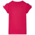 Miniatyrbild 2 av 2: T-shirt för barn stark rosa 128