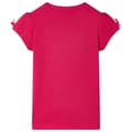 Miniatyrbild 2 av 2: T-shirt för barn stark rosa 116