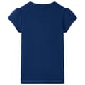 Miniatyrbild 2 av 2: T-shirt för barn marinblå 140