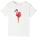 Miniatyrbild 1 av 2: T-shirt för barn ecru 128