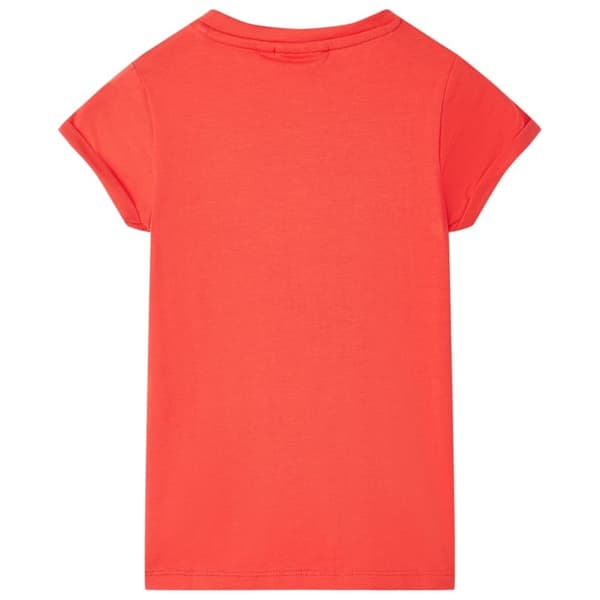 T-shirt för barn röd 140