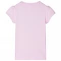 Miniatyrbild 2 av 2: T-shirt för barn ljusrosa 128