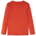 Miniatyrbild 2 av 2: T-shirt med långa ärmar för barn orange 116
