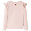 Miniatyrbild 2 av 2: T-shirt med långa ärmar för barn rosa 128
