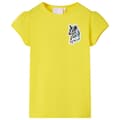 Miniatyrbild 1 av 2: T-shirt för barn stark gul 92