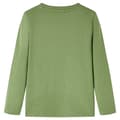 Miniatyrbild 2 av 2: T-shirt med långa ärmar för barn ljus khaki 104