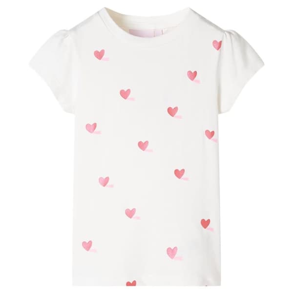 T-shirt för barn ecru 92