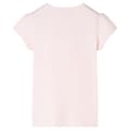 Miniatyrbild 2 av 2: T-shirt för barn blekrosa 116