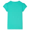 Miniatyrbild 2 av 2: T-shirt för barn mintgrön 128