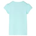 Miniatyrbild 2 av 2: T-shirt för barn aquablå 92