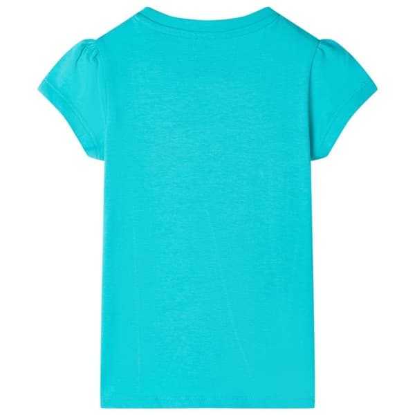 T-shirt för barn mintgrön 104