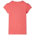 Miniatyrbild 2 av 2: T-shirt för barn korall 140
