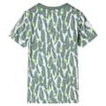 Miniatyrbild 2 av 2: T-shirt för barn ecru och grön 104