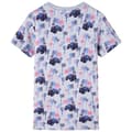 Miniatyrbild 2 av 2: T-shirt för barn grå melange 140