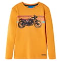 Miniatyrbild 1 av 2: T-shirt med långa ärmar för barn ockra 92