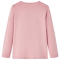 Miniatyrbild 2 av 2: T-shirt med långa ärmar för barn ljus rosa 116