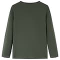 Miniatyrbild 2 av 2: T-shirt med långa ärmar för barn khaki 128