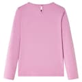 Miniatyrbild 2 av 2: T-shirt med långa ärmar för barn ljus rosa 116