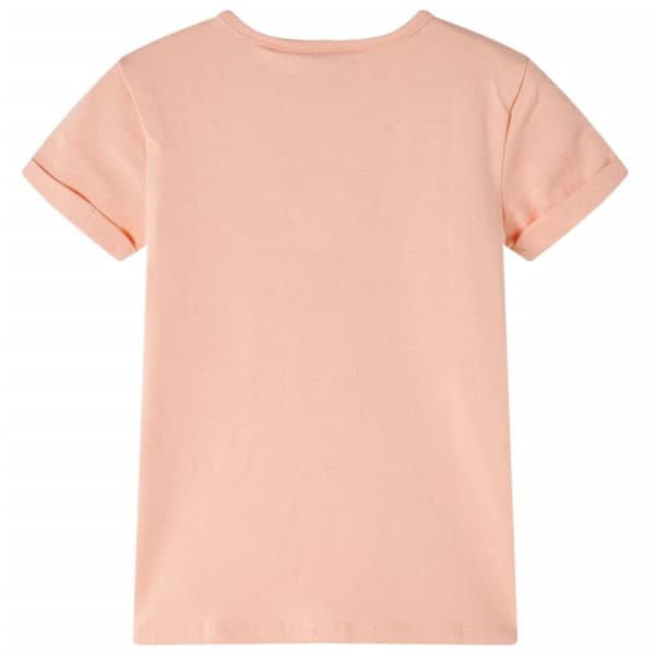 T-shirt för barn ljus orange 92