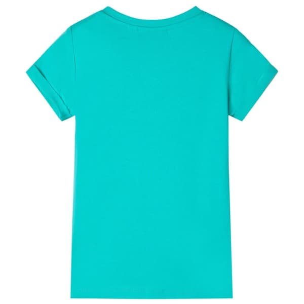 T-shirt för barn mintgrön 92