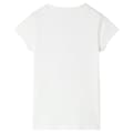 Miniatyrbild 2 av 2: T-shirt för barn ecru 116