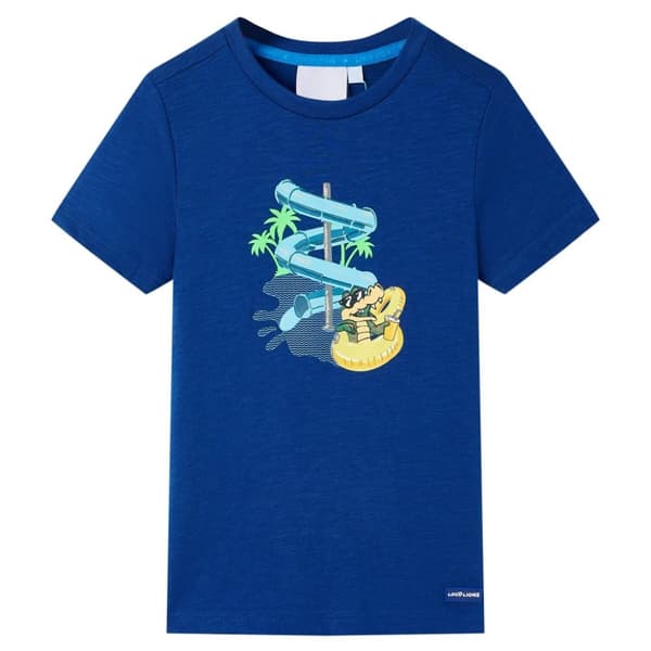 T-shirt för barn mörkgrå 140