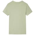 Miniatyrbild 2 av 2: T-shirt med korta ärmar för barn ljus khaki 92