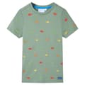 Miniatyrbild 1 av 2: T-shirt med korta ärmar för barn khaki 116