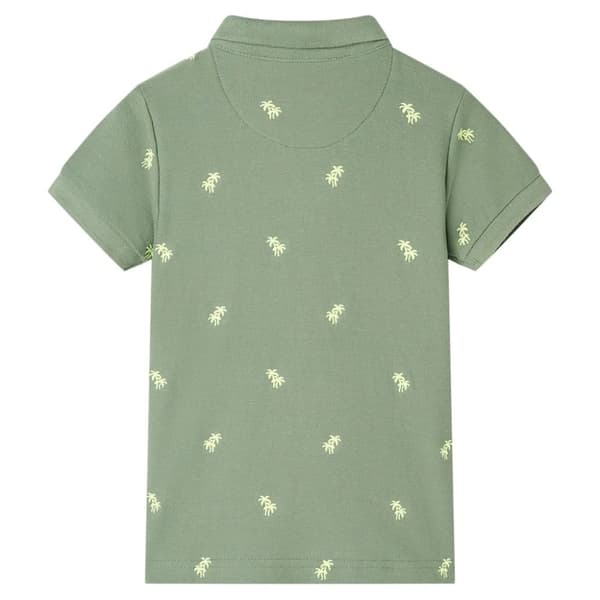 Pikétröja för barn khaki 92