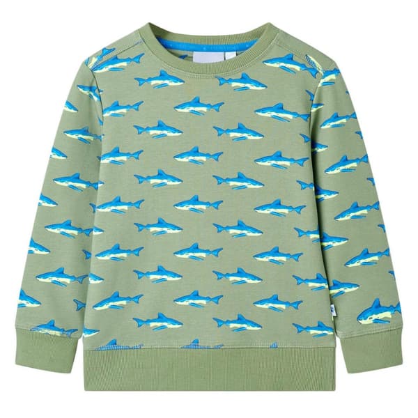 Barntröja ljus khaki 104