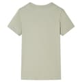 Miniatyrbild 2 av 2: T-shirt för barn ljus khaki 92