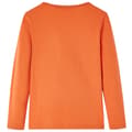 Miniatyrbild 2 av 2: T-shirt med långa ärmar för barn stark orange 140
